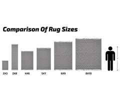 Bellemave® home decor, Collection 5X7 L.Brown /Abstract Non - Shedding Living Room Bedroom Dining Home Office Stylish and Stain Resistant Area Rug - Bellemave