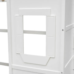 Bellemave® House Loft Bed with Ladder - Bellemave