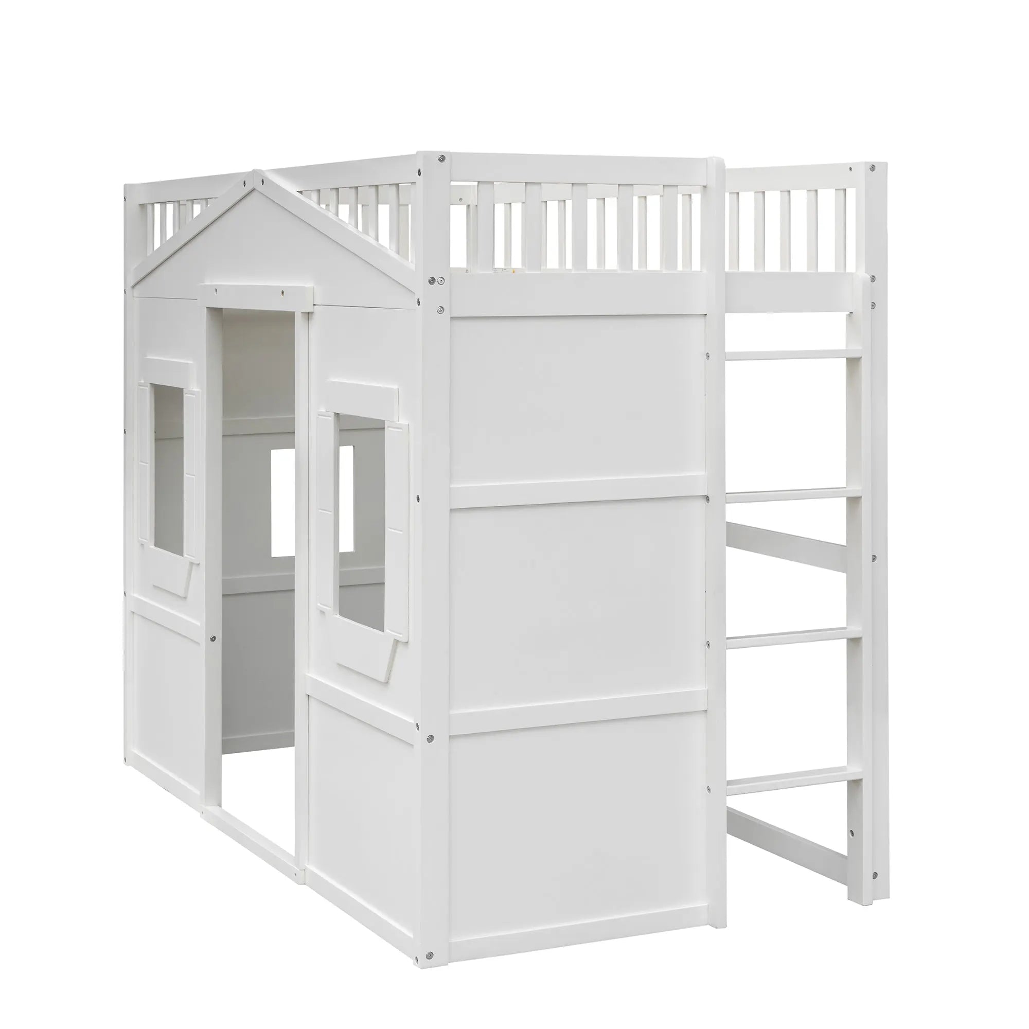 Bellemave® House Loft Bed with Ladder - Bellemave