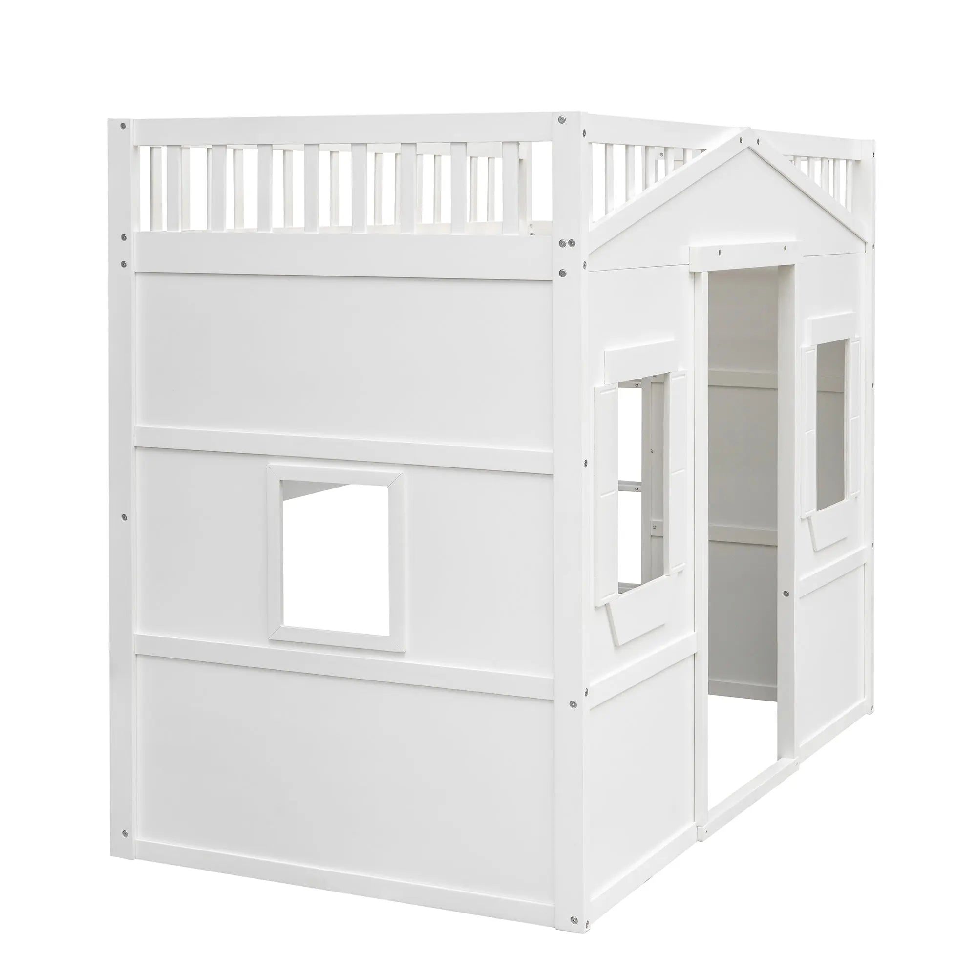 Bellemave® House Loft Bed with Ladder - Bellemave