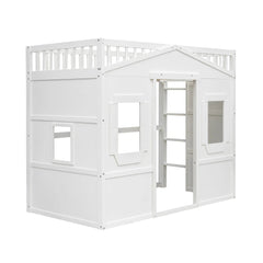 Bellemave® House Loft Bed with Ladder - Bellemave