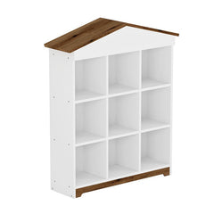 Bellemave® House - Shaped Storage Rack with Nine Storage Compartments - Bellemave