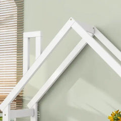 Bellemave® House - shaped Wooden writing Desk,Kids Study Table,Bookshelf and Toy Storage - Bellemave