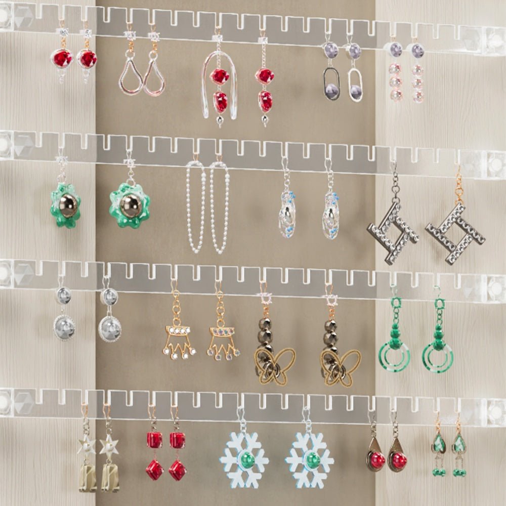 Bellemave® Jewelry Cabinet Armoire with Full Length Mirror, Door or Wall Mounted, Jewelry Armoire Organizer, Lockable Storage Cabinet, Interior Lighted Mirror - Bellemave