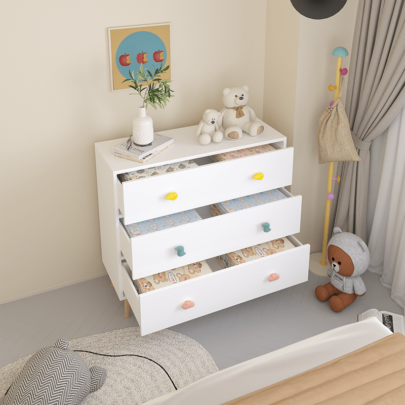Bellemave® Kids 3 Drawer Dresser, Baby Nightstand for Bedroom - Bellemave