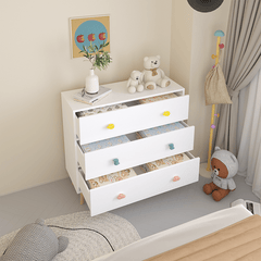 Bellemave® Kids 3 Drawer Dresser, Baby Nightstand for Bedroom - Bellemave
