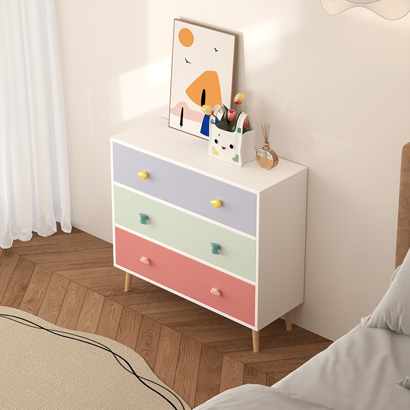 Bellemave® Kids 3 Drawer Dresser, Baby Nightstand for Bedroom - Bellemave