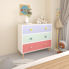 Bellemave® Kids 3 Drawer Dresser, Baby Nightstand for Bedroom - Bellemave