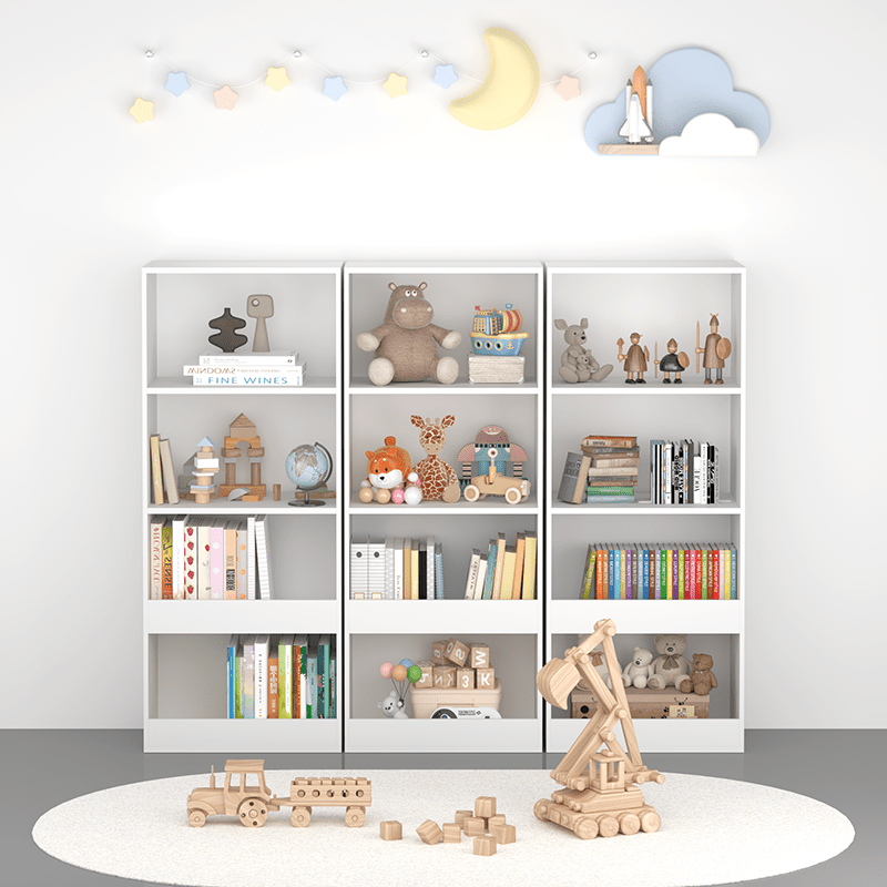 Bellemave® Kids 4 - Tier Bookcase/Toy Storage Cabinet Organizer - Bellemave