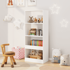 Bellemave® Kids 4 - Tier Bookcase/Toy Storage Cabinet Organizer - Bellemave