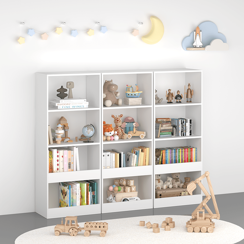 Bellemave® Kids 4 - Tier Bookcase/Toy Storage Cabinet Organizer - Bellemave