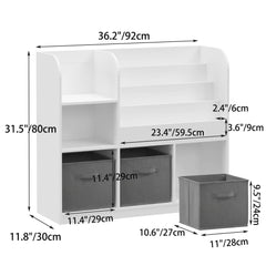 Bellemave® Kids Bookcase and Bookshelf - Bellemave