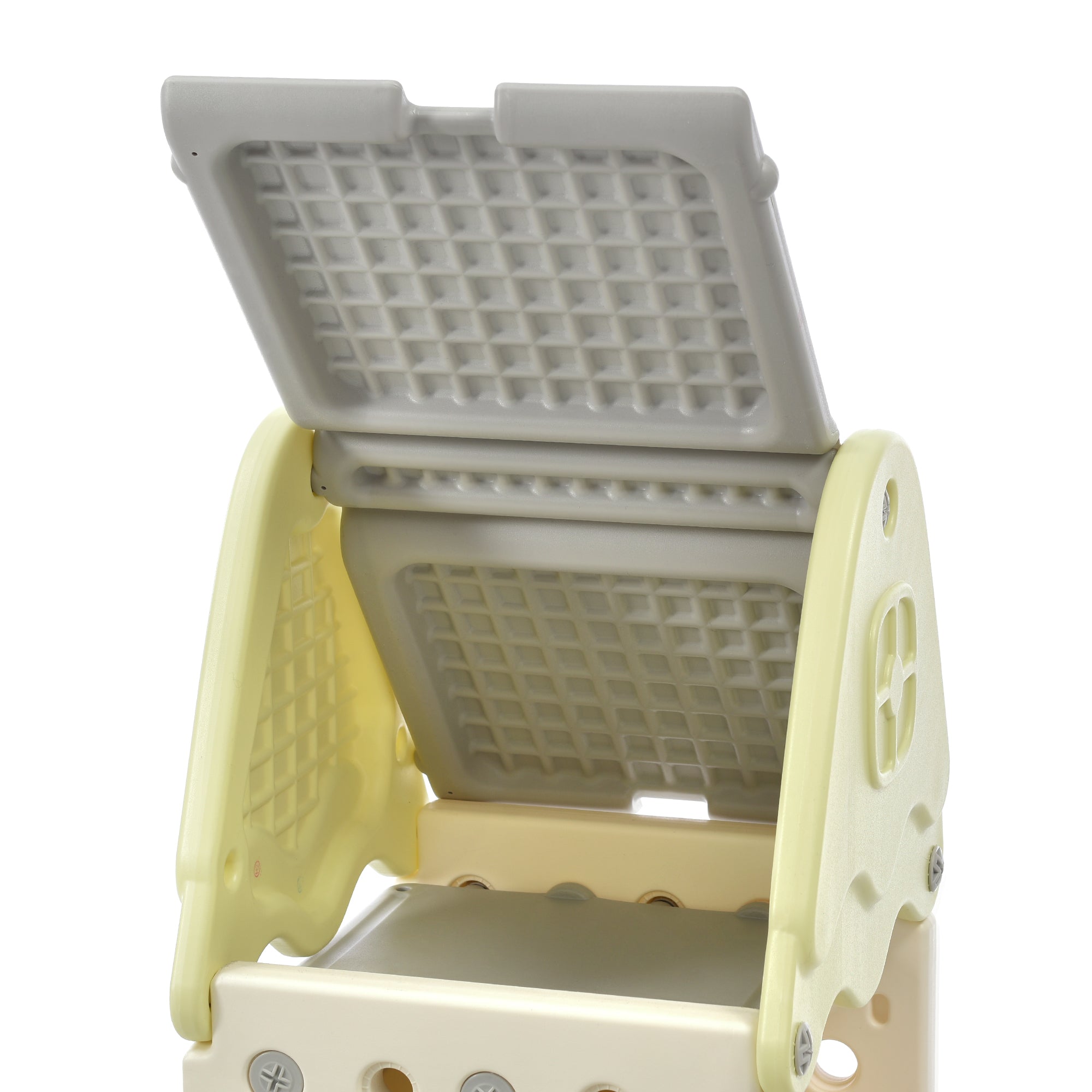 Bellemave® Kids Bookshelf and Toy Storage with HDPE Shelf and Bins - Bellemave