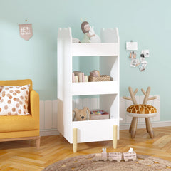 Bellemave® Kids Bookshelf with Chalkboard Side - Bellemave