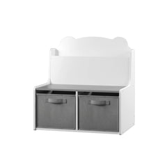 Bellemave® Kids Bookshelf with Storage Bins - Bellemave