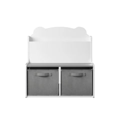 Bellemave® Kids Bookshelf with Storage Bins - Bellemave