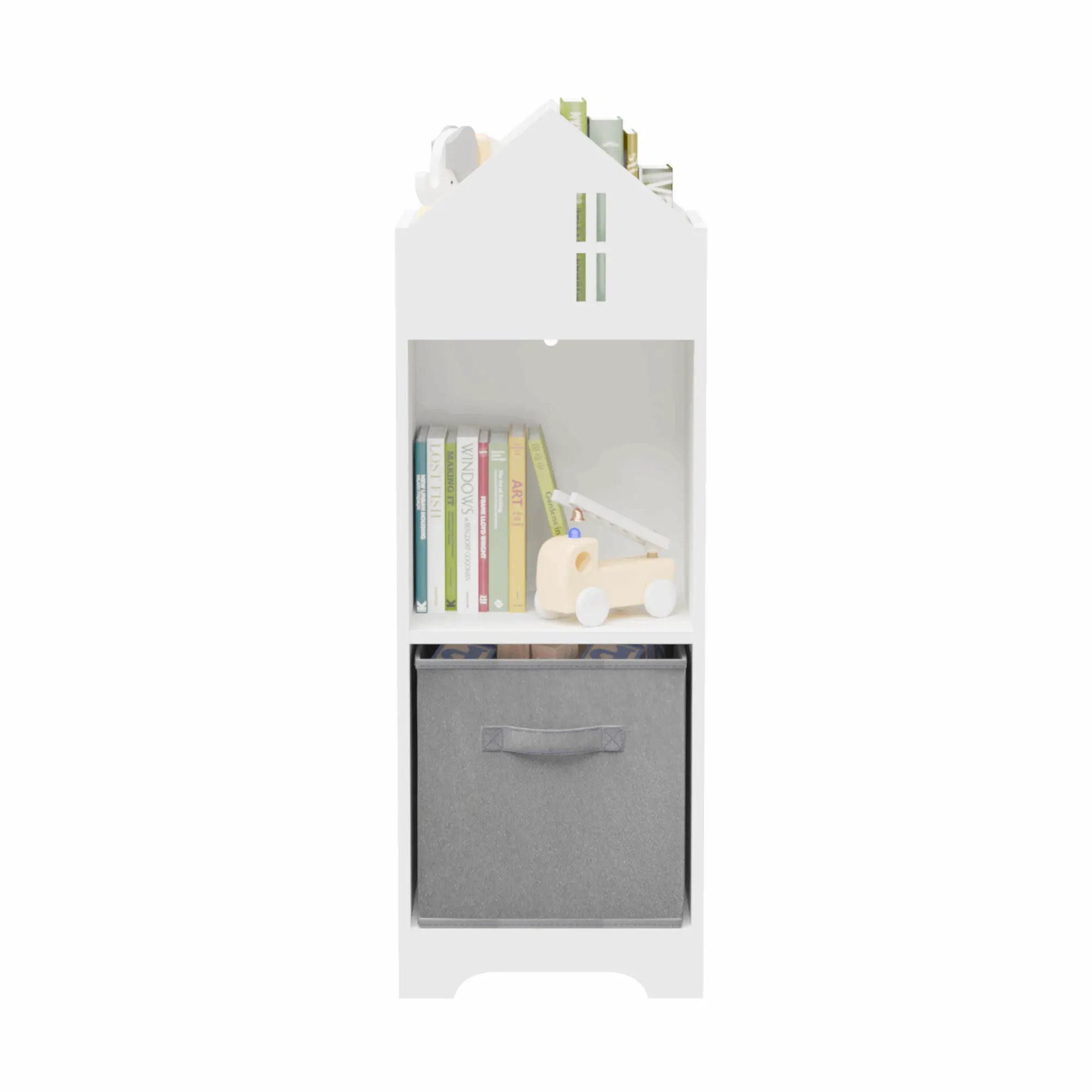 Bellemave® Kids Dollhouse Bookcase with Storage - Bellemave