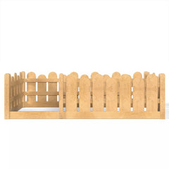 Bellemave® Kids Montessori Floor Bed with Rounded Safety Guardrail,Solid Wood Montessori Bed for Girls & Boys - Bellemave