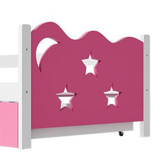 Bellemave® Kids Solid Wood Bed Frame with Storage Drawers, Platform Bed with Slats Support, No Box Spring Needed, Easy Assembly - Bellemave