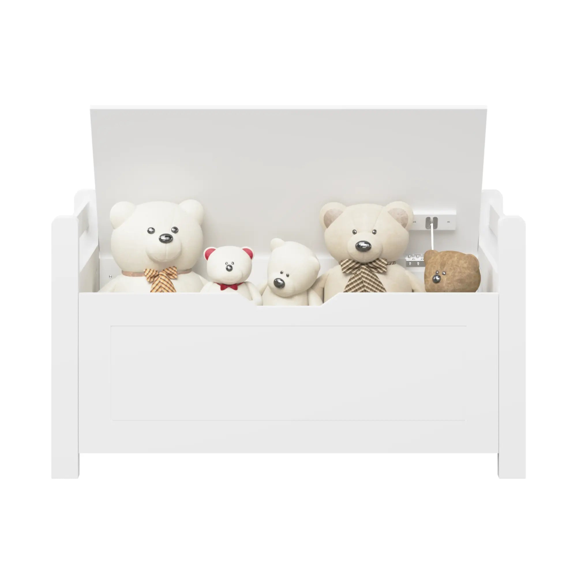 Bellemave® Kids Toy Box Chest with Flip - Top Lid/Safety Hinge - Bellemave