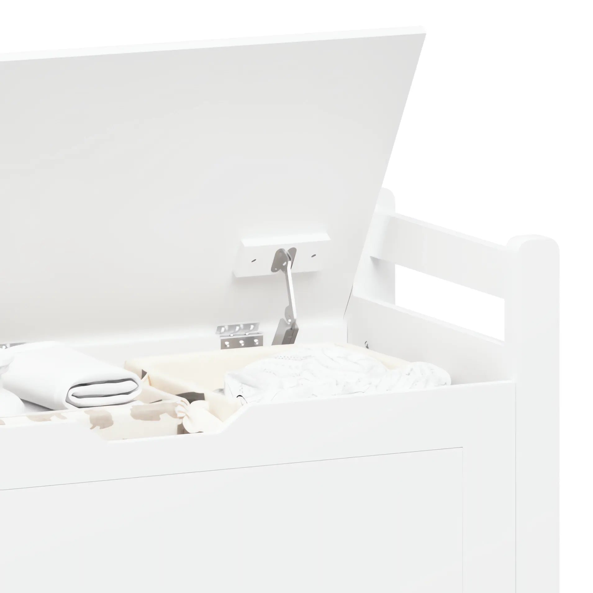 Bellemave® Kids Toy Box Chest with Flip - Top Lid/Safety Hinge - Bellemave
