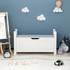 Bellemave® Kids Toy Box Chest with Flip - Top Lid/Safety Hinge - Bellemave