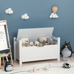 Bellemave® Kids Toy Box Chest with Flip - Top Lid/Safety Hinge - Bellemave