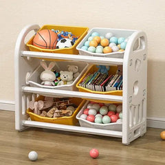 Bellemave® Kids Toy Storage Organizer with 6 Bins - Bellemave
