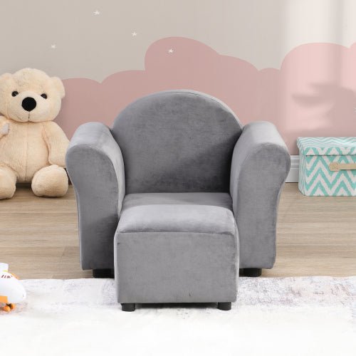 Bellemave® Kids Upholstered Couch with Ottoman - Bellemave