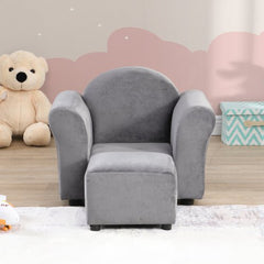 Bellemave® Kids Upholstered Couch with Ottoman - Bellemave