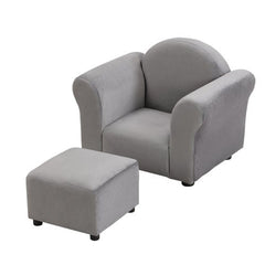 Bellemave® Kids Upholstered Couch with Ottoman - Bellemave