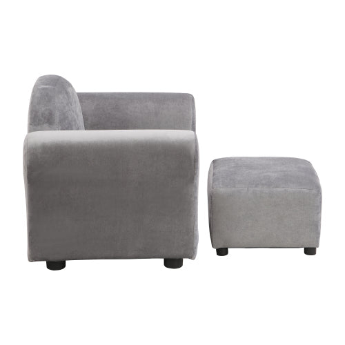 Bellemave® Kids Upholstered Couch with Ottoman - Bellemave