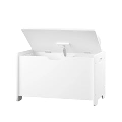 Bellemave® Kids Wooden Organizer Storage Chest with Safety Hinged Lid - Bellemave