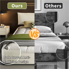Round Corner Cloud Bed Frame Safety Comparison