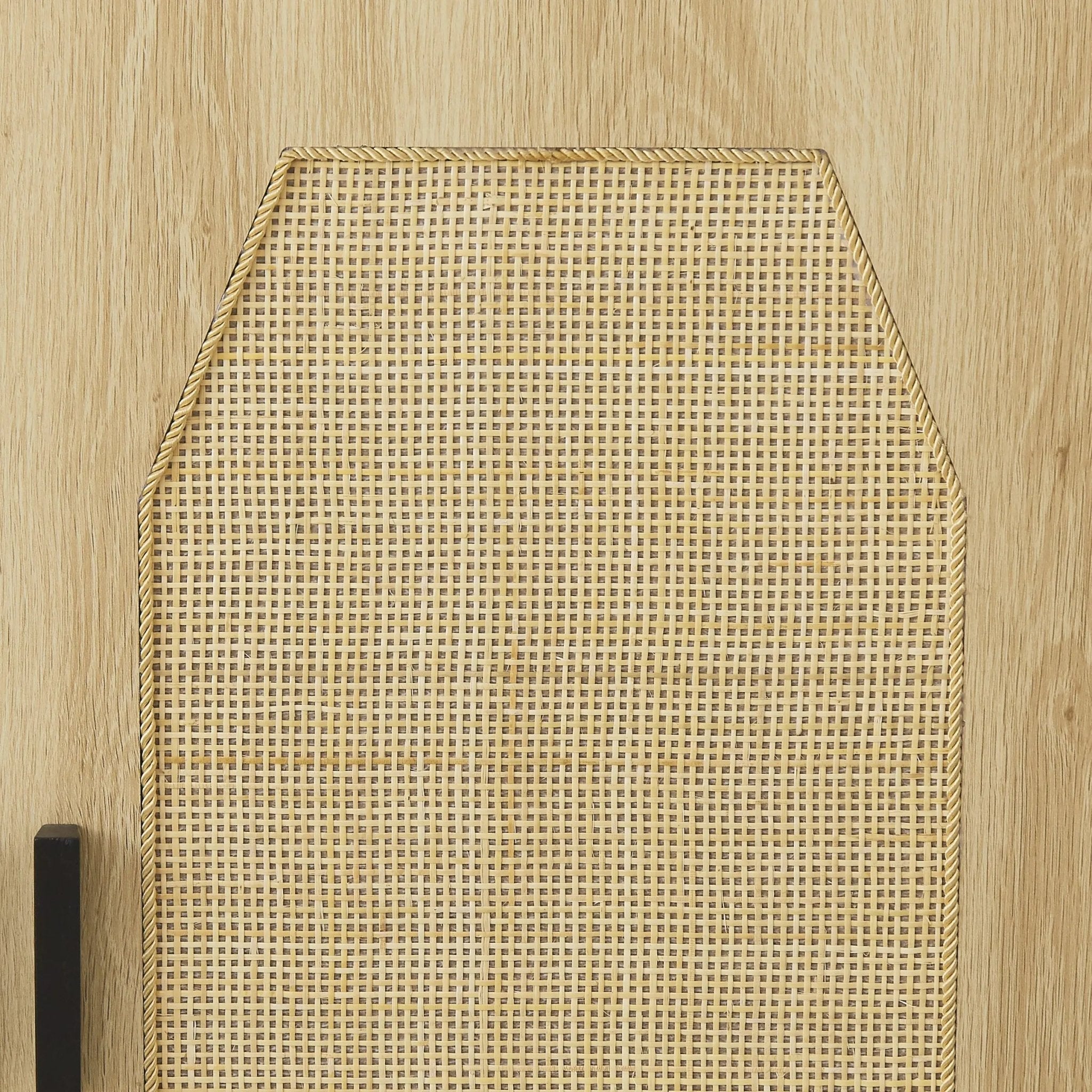 Bellemave® Kitchen Storage Cabinets with Rattan Decorated Doors - Bellemave