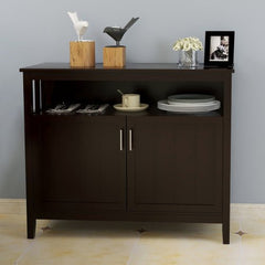 Bellemave® Kitchen Storage Sideboard and Buffet Server Cabinet - Bellemave