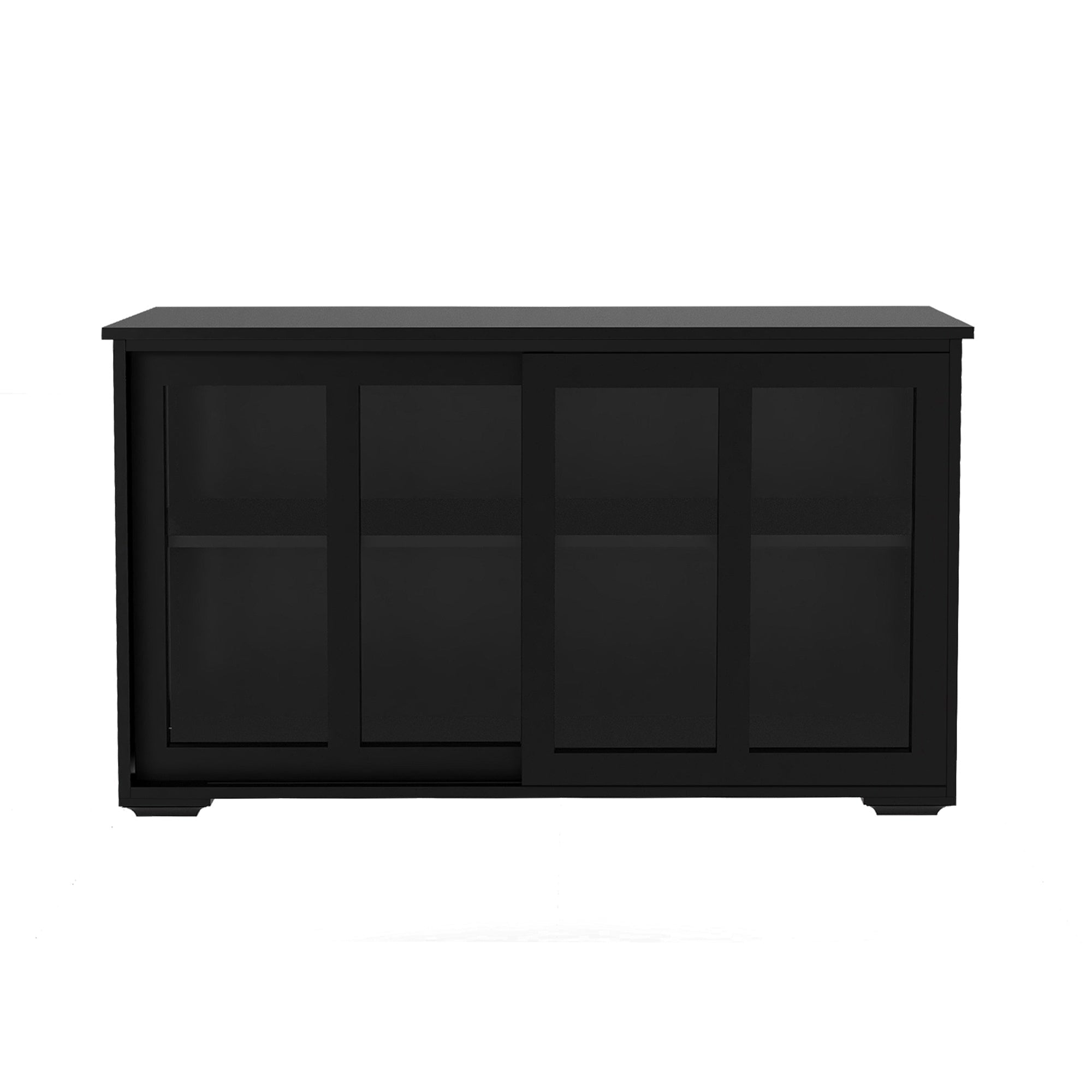 Bellemave® Kitchen Storage Stand Cupboard With Glass Door - Bellemave