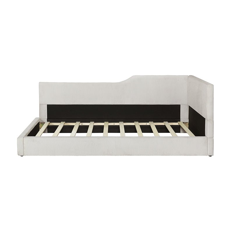 Bellemave® L - Shaped Corduroy Daybed Upholstered Daybed - Bellemave