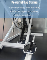 Bellemave® Laptop Stand for Bed Tilting Overbed Table with Wheels, Height Adjustable Tray Bedside Table for Laptop Bed Sofa, WALNUT - Bellemave