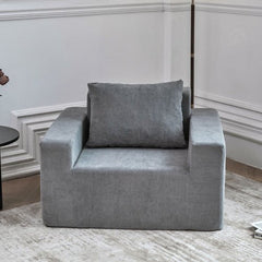 Bellemave® Large Bean Bag Sofa with Pillow,Stuffed High - Density Foam - Bellemave
