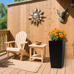 Bellemave® Large Flower Pot 30" Tall, Self - Watering Planter with Water Level Monitor, Drainage & Inner Tray - Bellemave