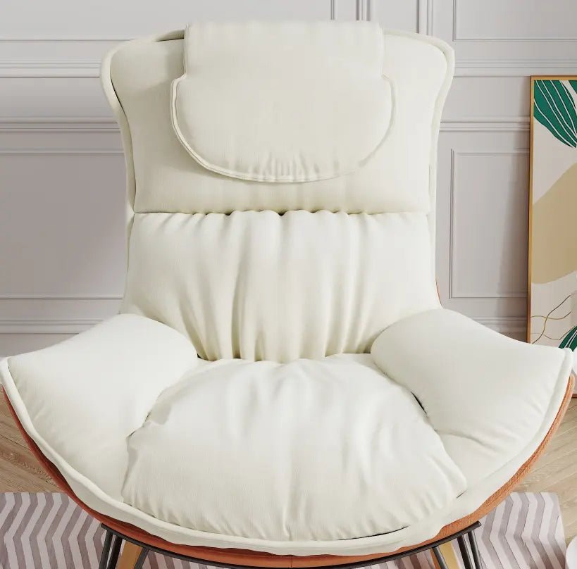 Bellemave® Leisure Sofa Single Rocking Chair Comfortable and Breathable,Detachable and Washable Seat Cushion - Bellemave