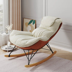 Bellemave® Leisure Sofa Single Rocking Chair Comfortable and Breathable,Detachable and Washable Seat Cushion - Bellemave