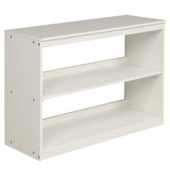 Bellemave® Low Loft Bed with Cabinet and Rolling Portable Desk - Bellemave