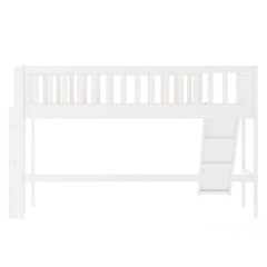 Bellemave® Low Loft Bed with Ladder and Slide - Bellemave