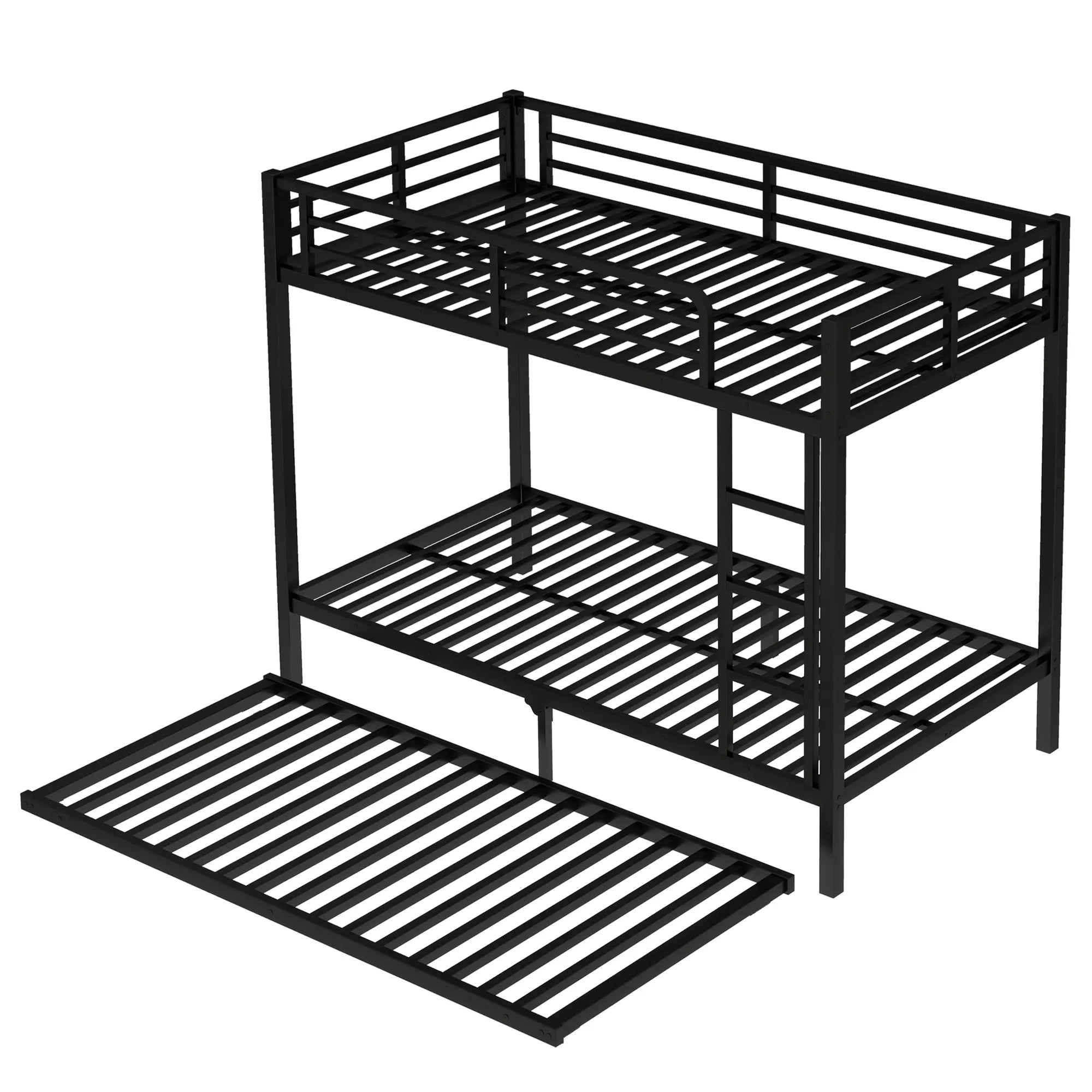 Bellemave® Metal Bunk Bed with Twin Size Trundle - Bellemave