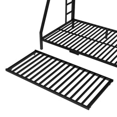 Bellemave® Metal Bunk Bed with Twin Size Trundle - Bellemave