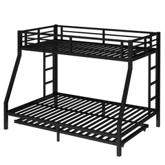 Bellemave® Metal Bunk Bed with Twin Size Trundle - Bellemave