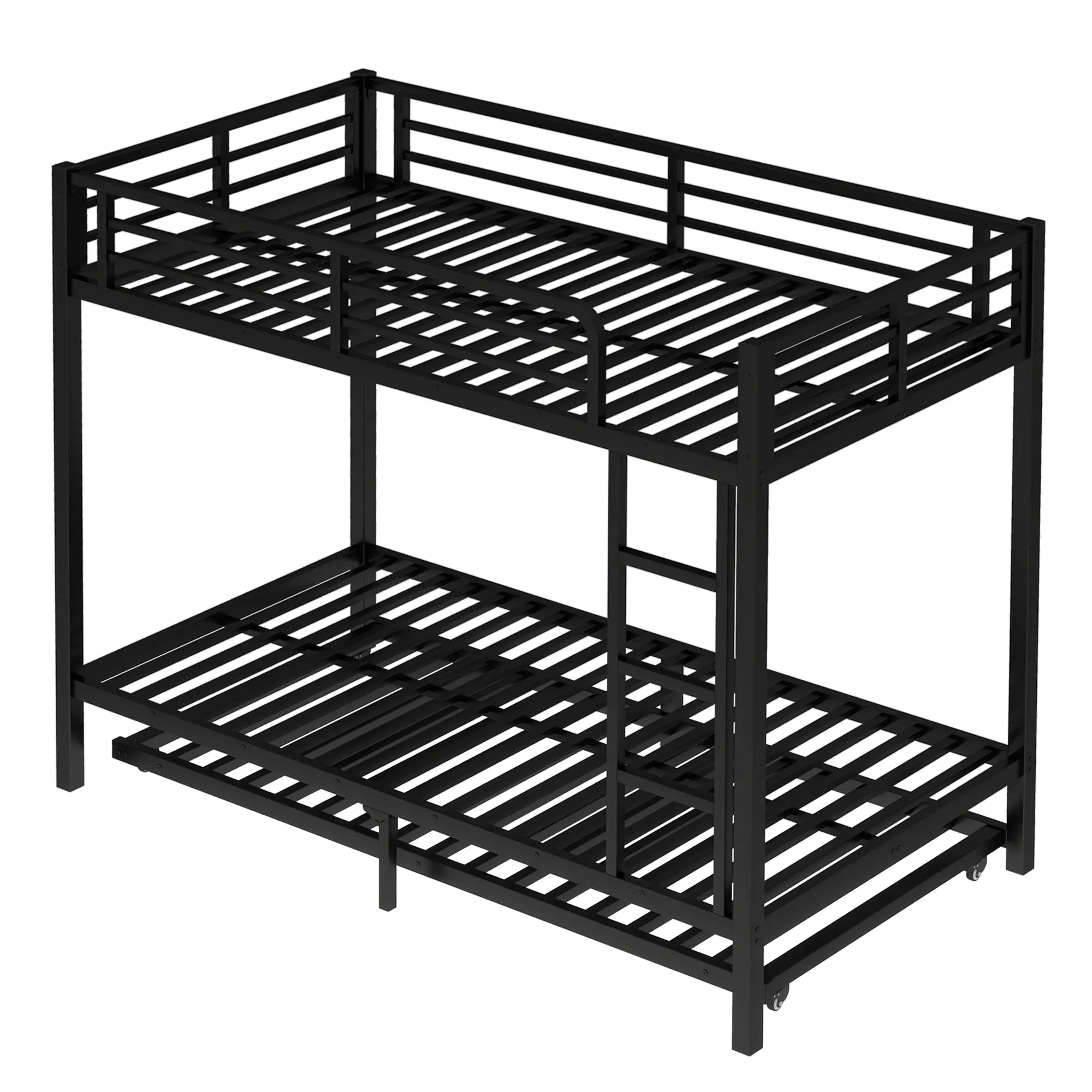 Bellemave® Metal Bunk Bed with Twin Size Trundle - Bellemave