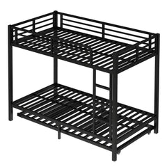 Bellemave® Metal Bunk Bed with Twin Size Trundle - Bellemave